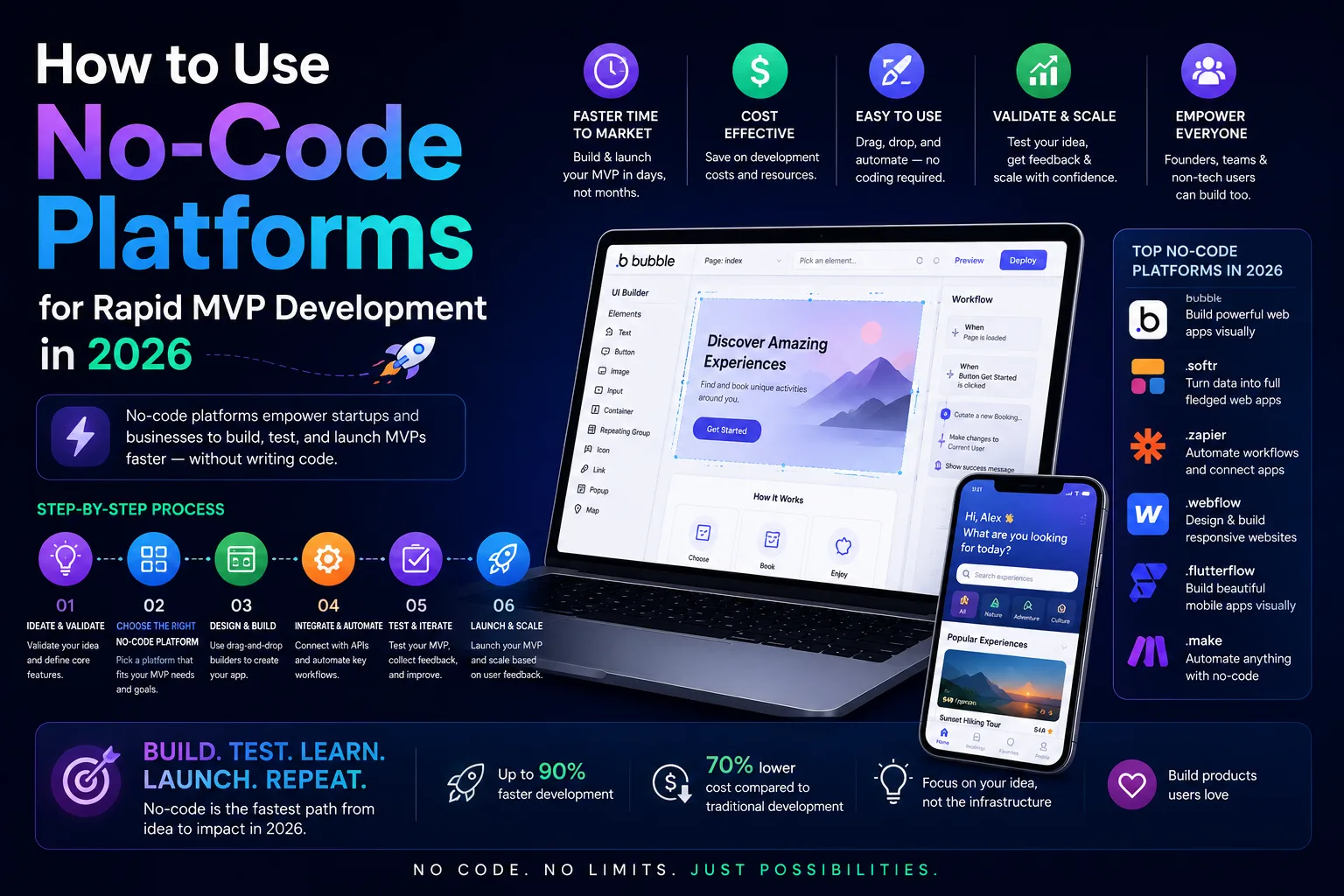 How to Use No-Code Platforms for Rapid MVP Development in 2026